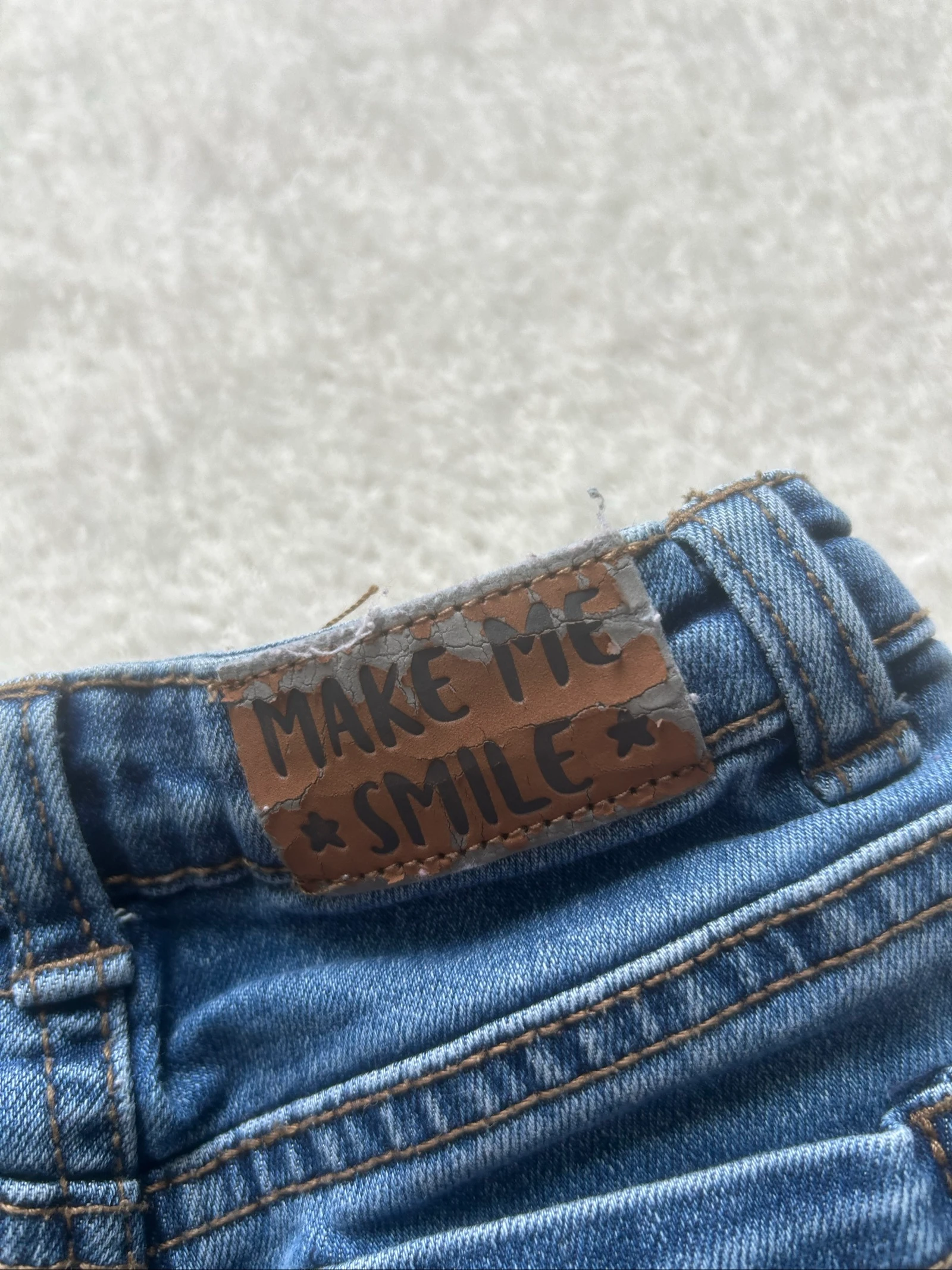 Calça jeans para bebê • Tamanho 6 meses – photo 5